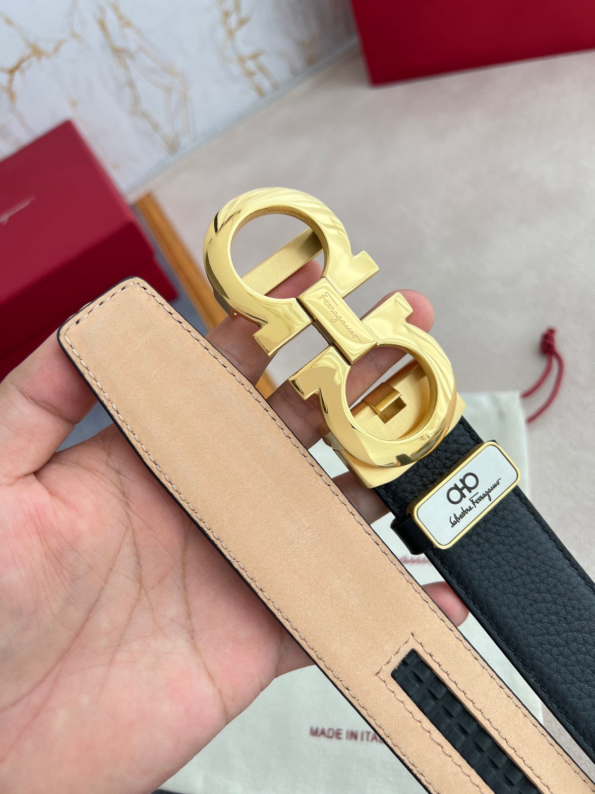 Men's Designer Leather Belt MFfo160
