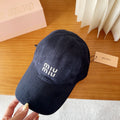 M/M Baseball Cap with Logo Embroidery