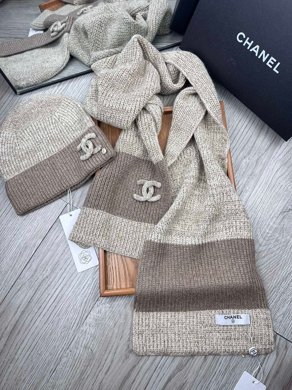 CC Beanie + Scarf Set (1123329473)