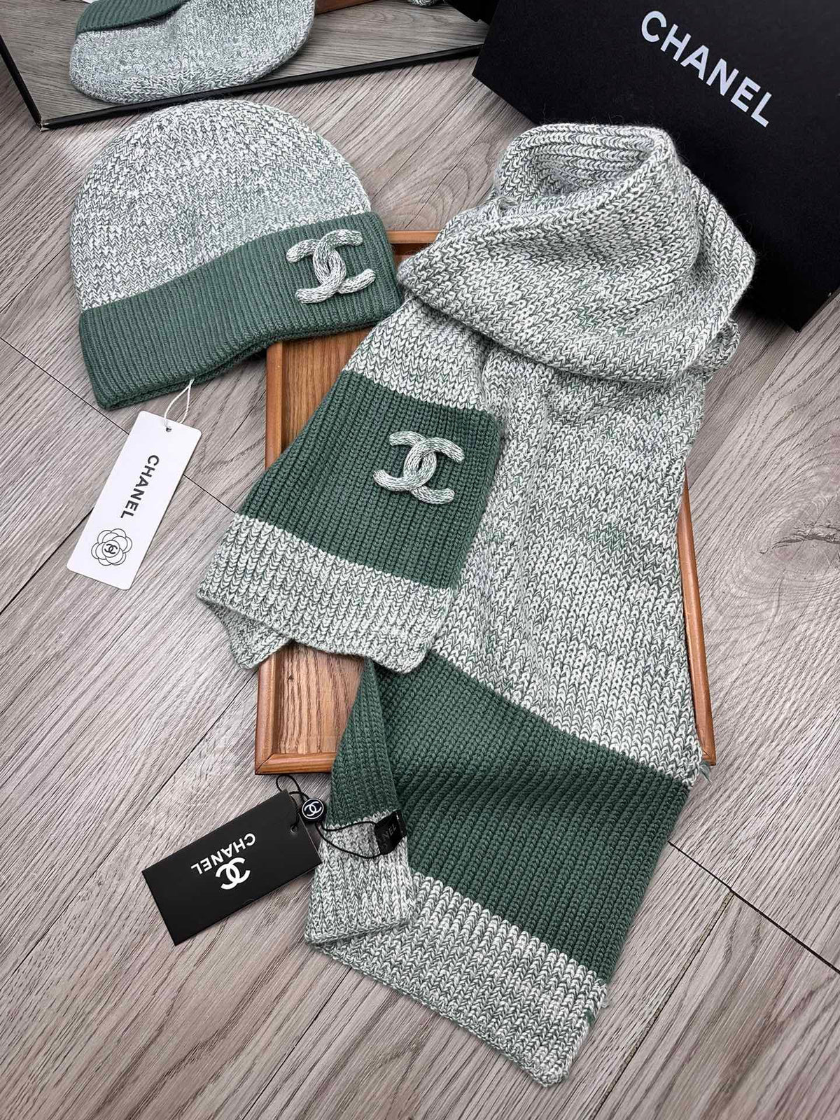 CC Beanie Scarf Set 2pcs (1123329263)