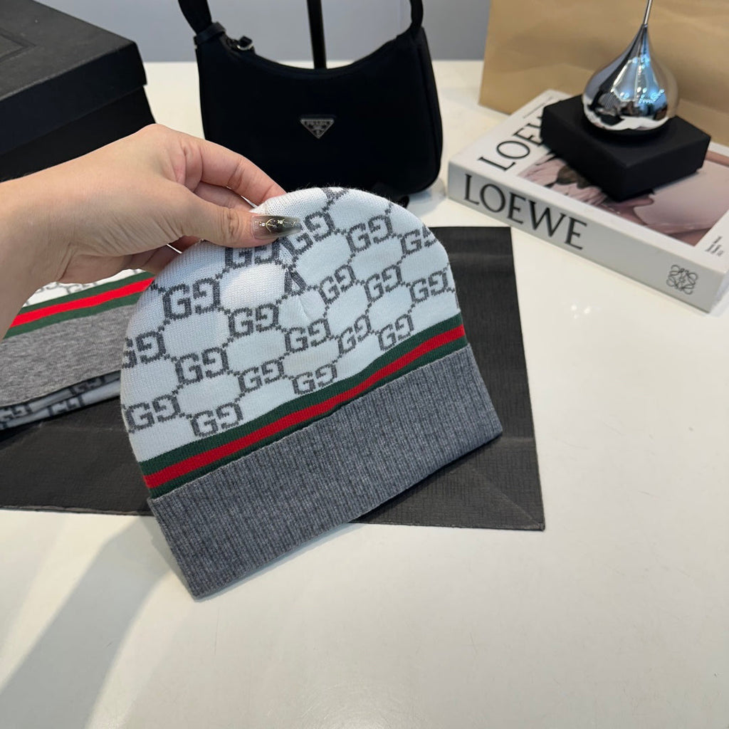 G/G 2-piece Set Beanie + Scarf