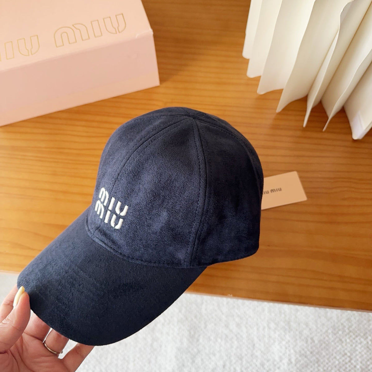 M/M Baseball Cap with Logo Embroidery