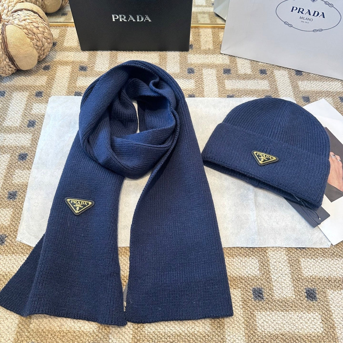 PRD Scarf+Beanie Set