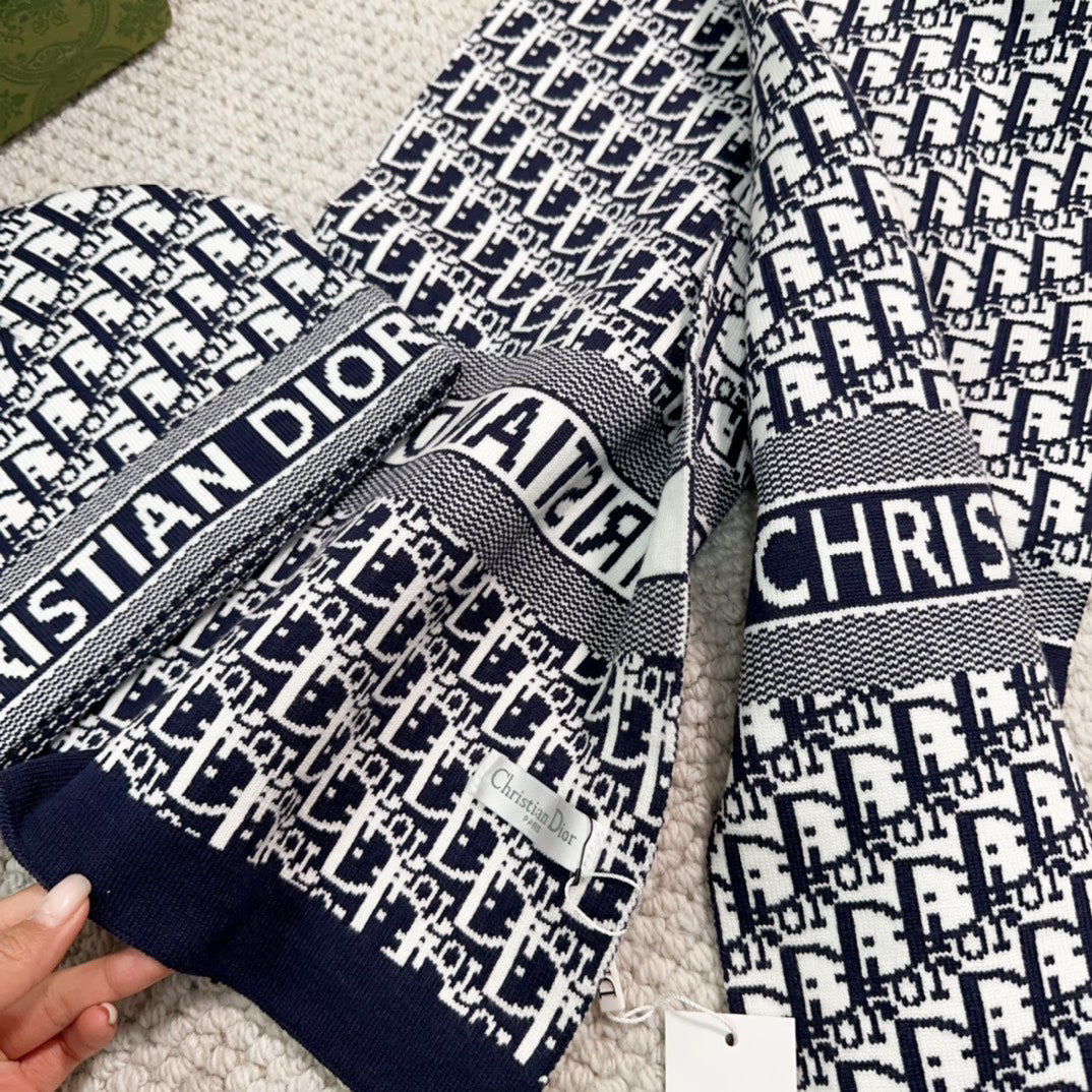 Beanie and Scarf Set