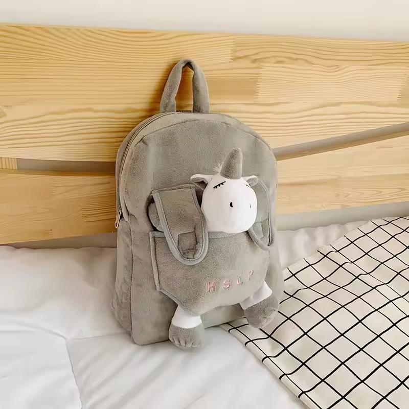 Animal Plush Shoulder Bag
