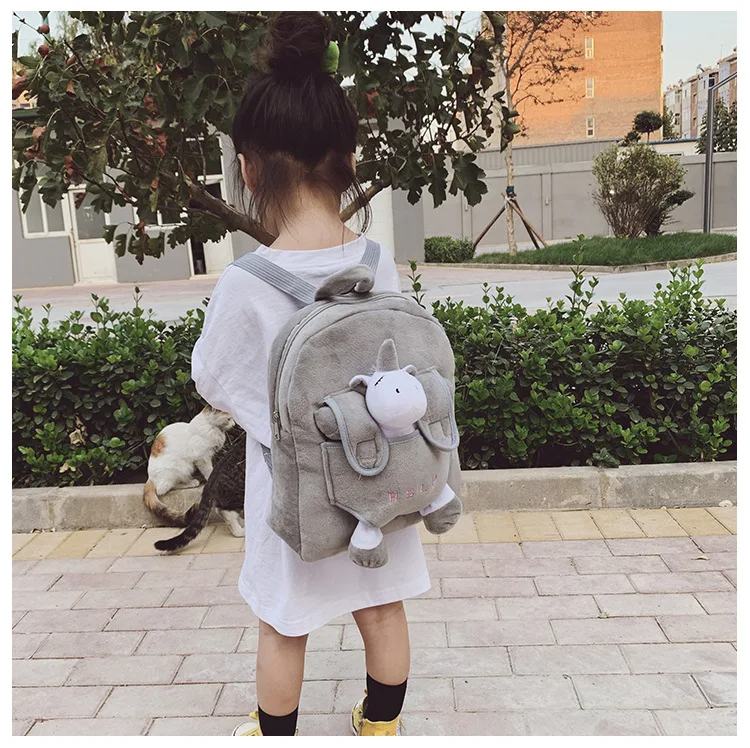 Animal Plush Shoulder Bag